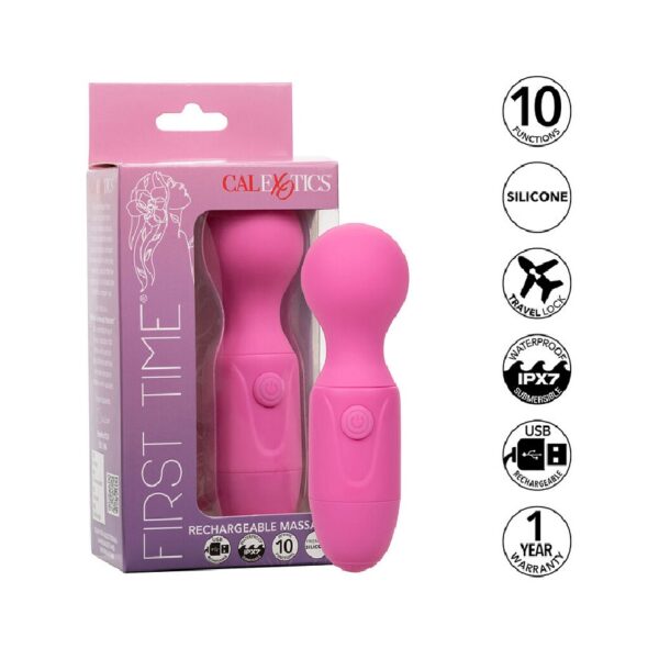 FIRST TIME MASAJEADOR USB ROSA