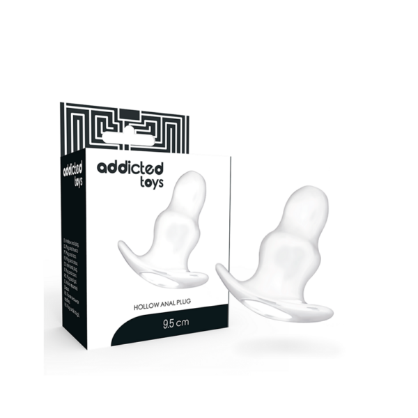 TUNEL ANAL ADDICTED TRANSPARENTE M 9,5 CM