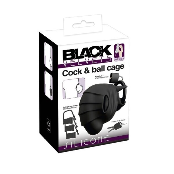 JAULA BLACK VELVETS SILICONE