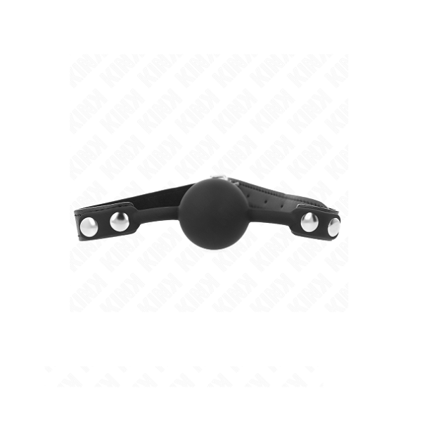 MORDAZA BOLA 4 CM KINK SILICONA 1