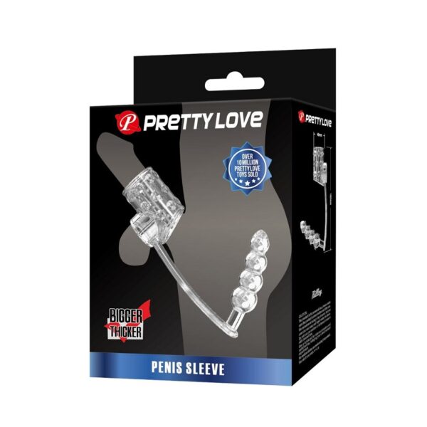 PRETTY LOVE FUNDA Y PLUG SILICONA