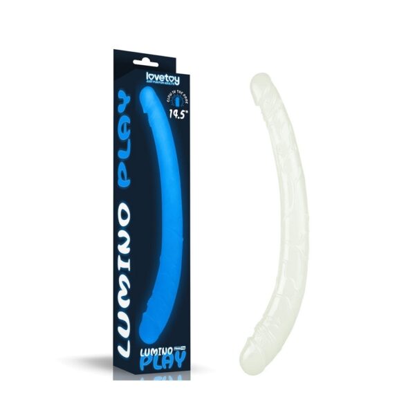 DILDO DOBLE LUMINO PLAY 37 X 3.37
