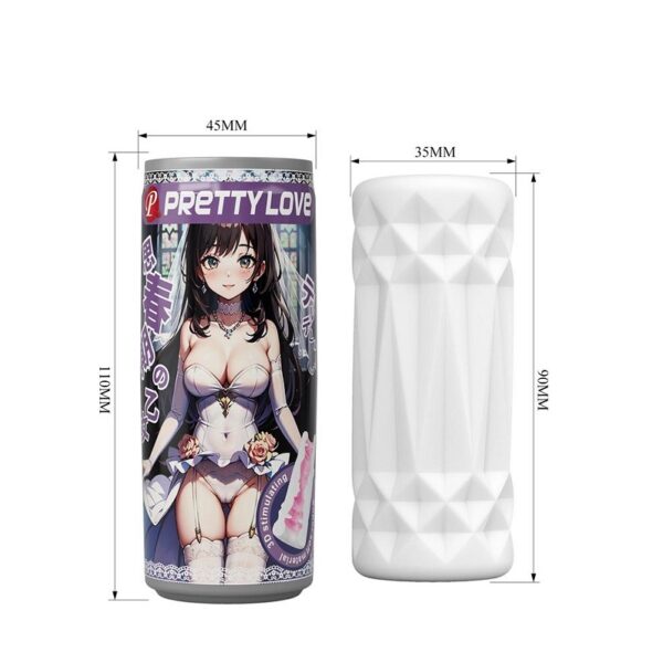MASTURBADOR LATA 3D MANGA