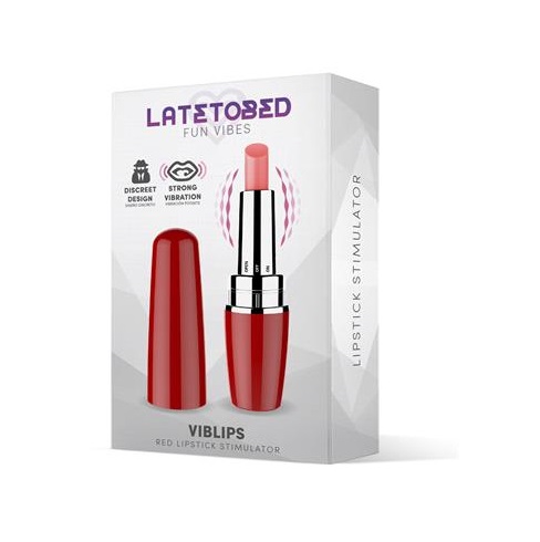 PINTALABIOS VIBRA LATETOBED ROJO - Imagen 3