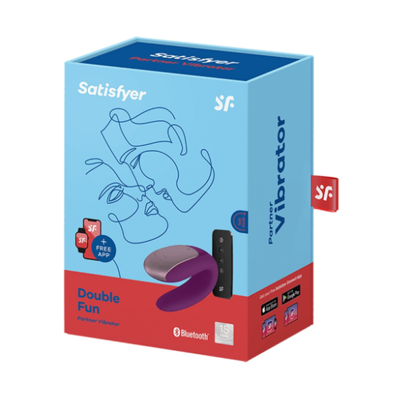 SATISFYER DOUBLE FUN LILA