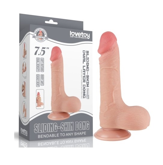 SLIDING SKIN DONG 7,5 19,5X3,7