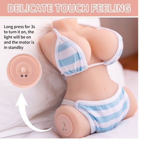 TORSO ELU VIBRA 23 CM - Imagen 4