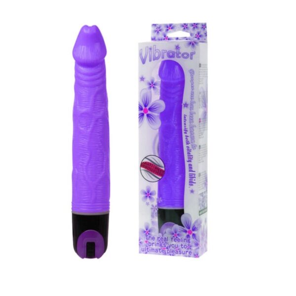 VIBRADOR BAILE 21,5 CM MORADO