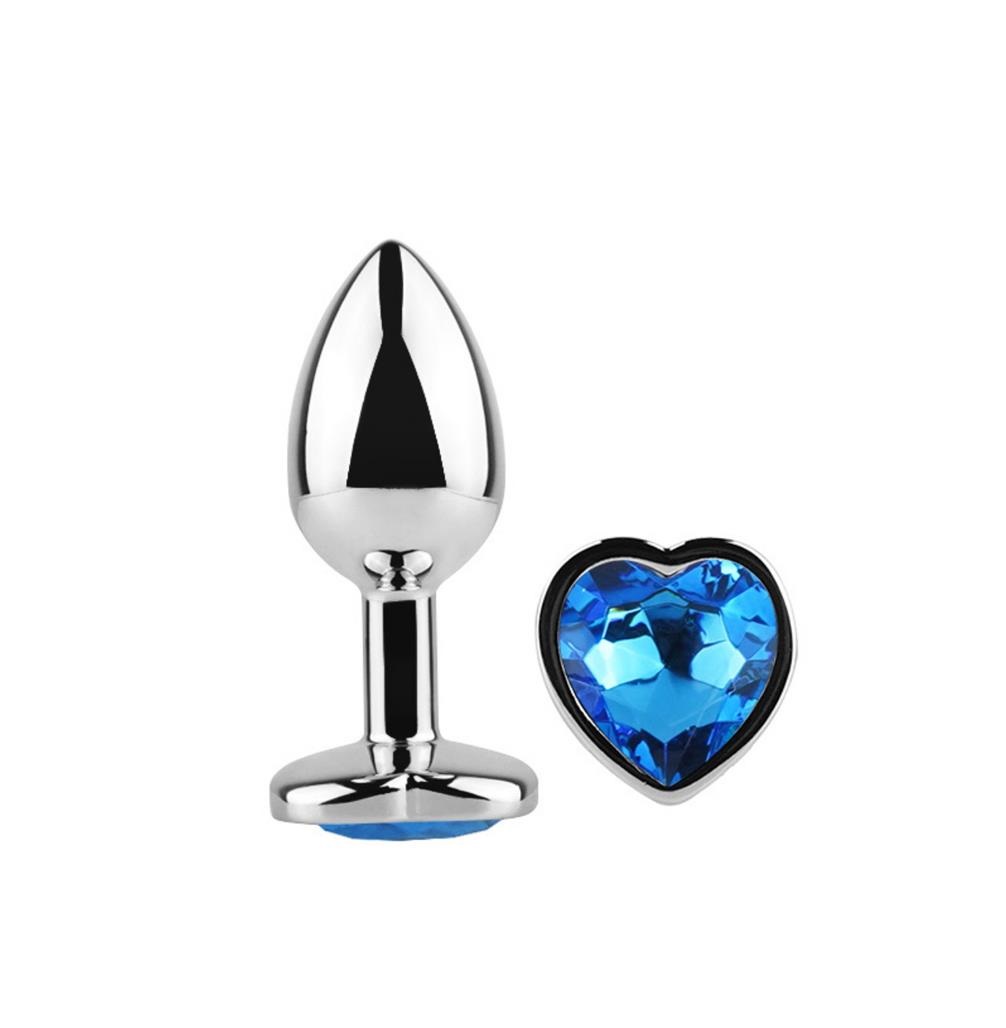 PLUG JOYA AFTERDARK CORAZON L AZUL - Imagen 3