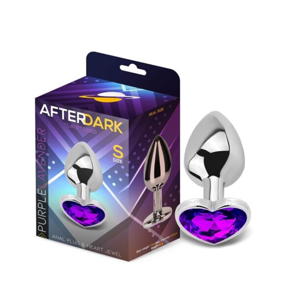 PLUG JOYA AFTERDARK CORAZON S MORADA