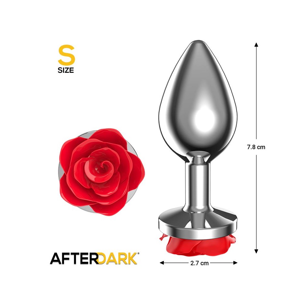 PLUG JOYA AFTERDARK ROSA ROJA S - Imagen 2