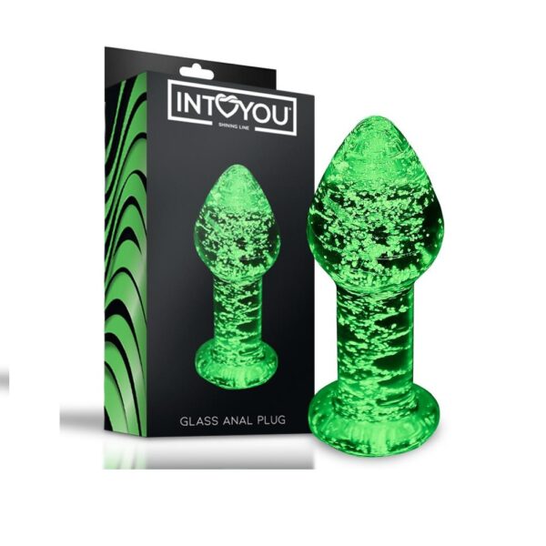 PLUG CRISTAL FOSFORESCENTE