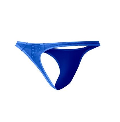 TANGA MESH ELECTRIC BLUE L - Imagen 4