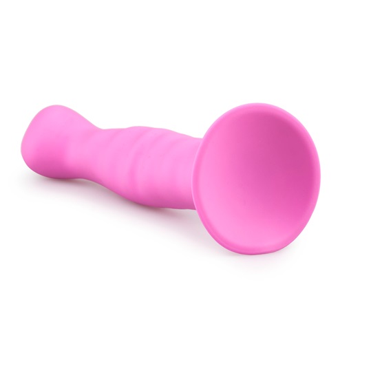 RIBBED DONG ROSA 14,2 CM - Imagen 4