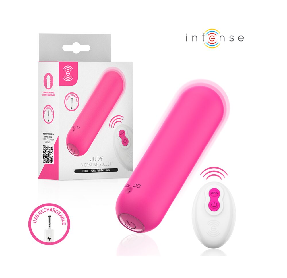 BALA VIBRA CON MANDO USB JUDY