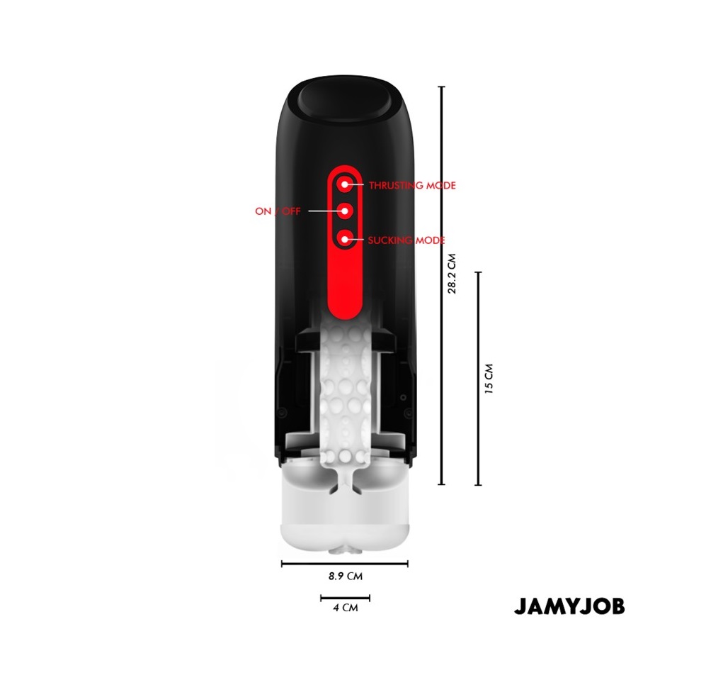 JAMYJOB PHANTOM VAGINA 5 MODOS SUCCION - Imagen 3